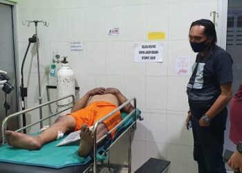 Polisi menembak pencuri motor yang menyasar petani.