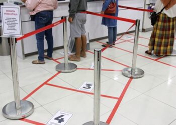 Petunjuk jalan pengunjung Kediri Town Square