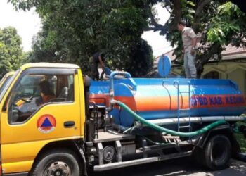Tangki Droping Air Milik BPBD Kabupaten Kediri