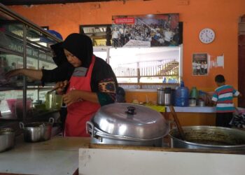 Rawon Bidadari di Jl Airlangga Katang Kabupaten Kediri. Foto: Bacaini/HTW