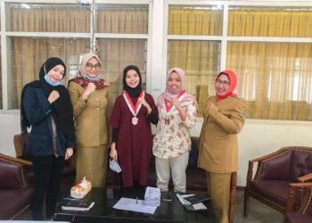 Aktivis GMNI dalam audiensi dengan P2TP2A Kab. Kediri. Foto: Ist