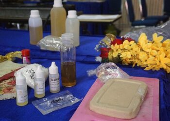 Sabun yang dibuat dari minyak jelantah. Foto: Humas