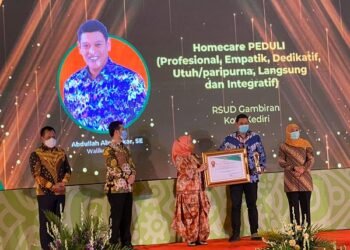 Home Care RSUD Gambiran Kediri Masuk Top 30 Inovasi Pelayanan Publik