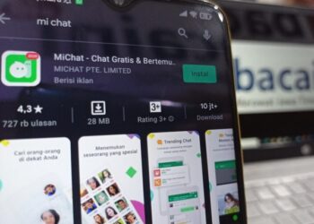 Aplikasi MIChat. Foto: Bacaini