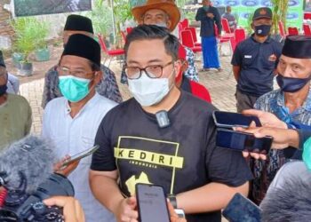 Hanindhito Himawan Pramana saat kampanye. Foto: Bacaini