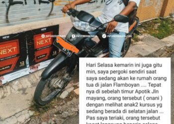 Postingan media sosial  Info Kediri Raya