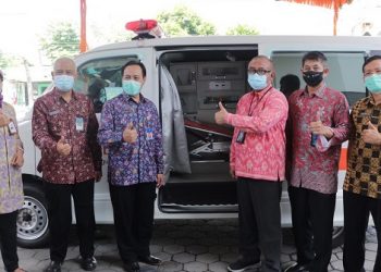 RSUD dr. Iskak Terima Bantuan Ambulan dari BNI