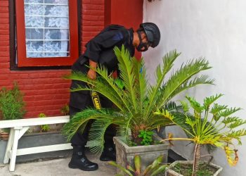 Antisipasi Teror, Polresta Kediri Sisir Sejumlah Gereja