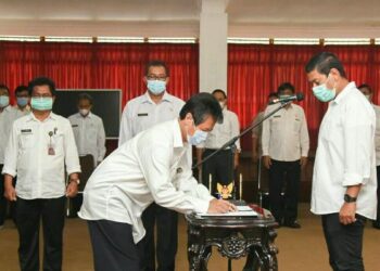 Sertijab Sekda Kota Kediri (Istimewa)