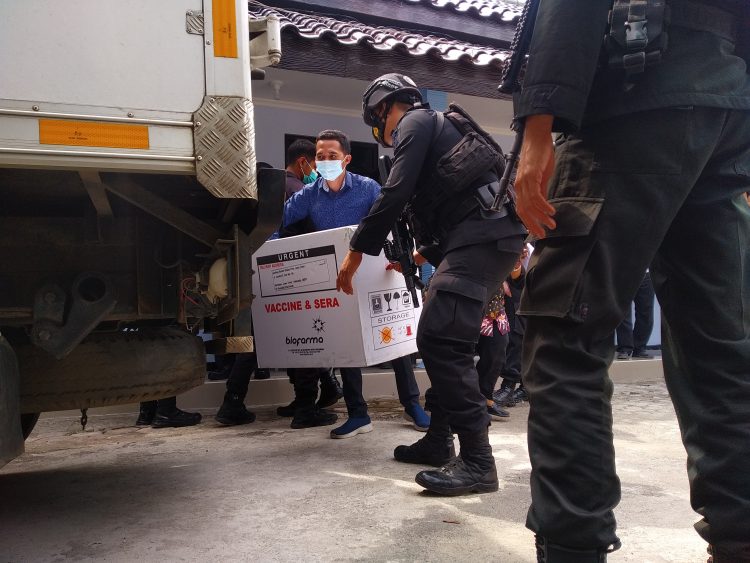 4.240 Dosis Vaksin Sinovac Sampai di Blitar