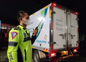3.680 Unit Vaksin Covid-19 Sampai di Gudang Farmasi Kota Kediri