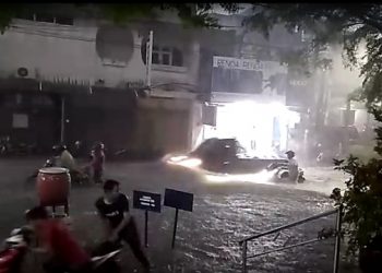 Banjir Kota Kediri Diduga Akibat Endapan Gorong-Gorong