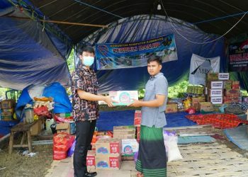 Kantor Imigrasi Kediri Beri Bantuan Korban Banjir Bandarkedungmulyo