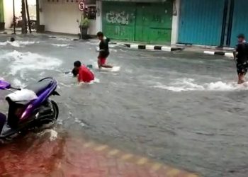 Kota Kediri Kembali Dikepung Banjir