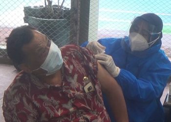Ribuan ASN Pemkab Kediri Disuntik Vaksin Covid-19