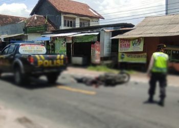 Innallilahi, Pelajar Tewas Mengenaskan di Jalan Raya Kediri