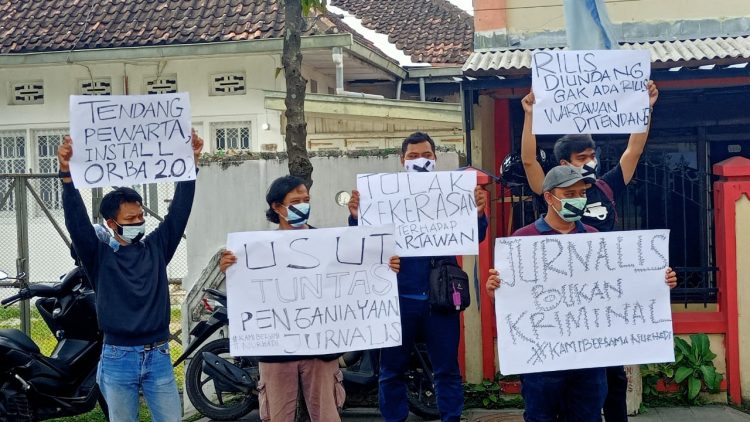 Jurnalis Kediri Kecam Penganiayaan Wartawan Tempo