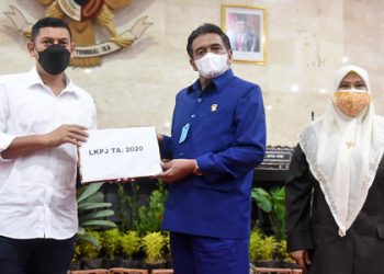 Ketua DPRD dan Wali Kota Kediri. Foto: ist