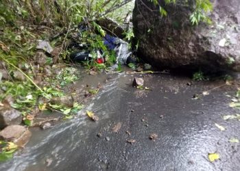 Miris, Pengendara Motor Tewas Tergencet Batu Akibat Gempa