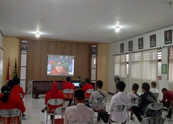 Bapas Kediri Ajak Klien Pemasyarakatan Belajar Hukum Melalui Webinar Serentak