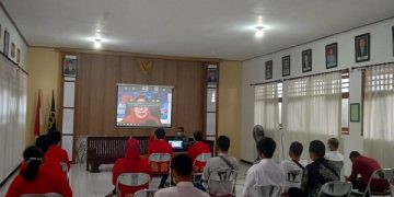 Bapas Kediri Ajak Klien Pemasyarakatan Belajar Hukum Melalui Webinar Serentak