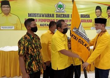 Sudjono Teguh Pimpin DPD Golkar Kota Kediri