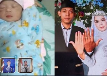 Ditinggal Saat Hamil, Istri Awak KRI Nanggala Melahirkan Bayi Cantik