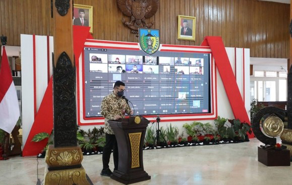 Bupati Hanindhito Buka Musrenbang RPJMD 2021