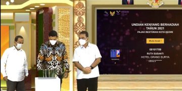 Wali Kota Kediri Umumkan Pemenang Undian ‘Kenyang Berhadiah’