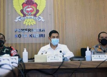 Rapat koordinasi Wali Kota Kediri dengan Forpimda