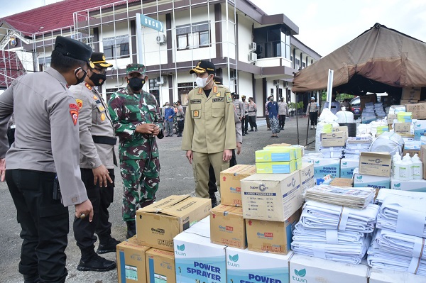 Kawasan Micro Lockdown Trenggalek Dipasok Sarana Lengkap