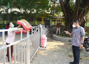 Wali Kota Kediri Kunjungi Pasien Isoter