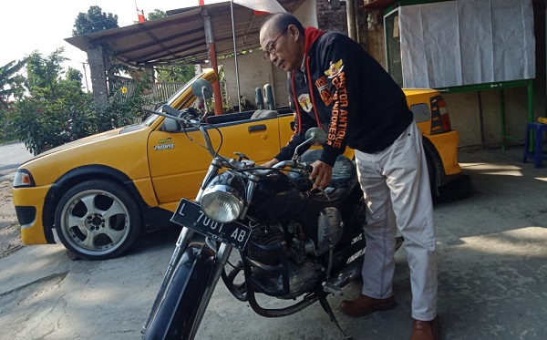 Anggota Satpol PP Kediri Jual Motor Untuk Beli Beras