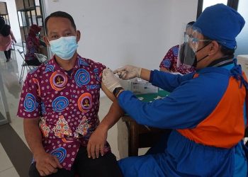 Pemkot Kediri Berikan vaksin Dosis 3 Untuk Nakes