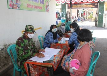 Satgas TMMD Kodim 0809 Buka Layanan KB Gratis