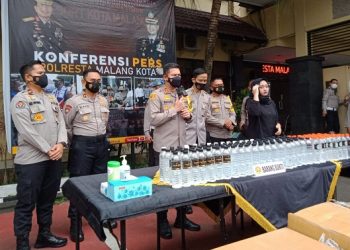 Ribuan Arak Bali Gagal Diselundupkan ke Malang