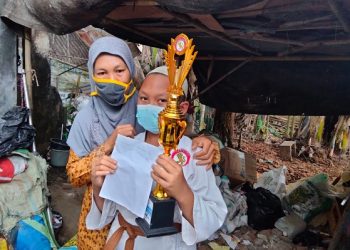 Kayuh Sepeda 30 Kilometer, Anak Pemulung Menang Kompetisi Karate