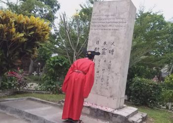 Peringatan Tewasnya Prajurit Jepang di  Malang