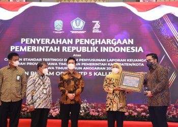 Pengelolaan Keuangan Baik, Pemkab Kediri Terima WTP