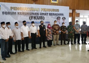 Lantik Pengurus FKUB, Ini Pesan Bupati Kediri