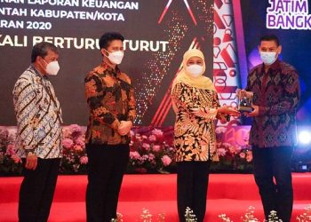 Pemkot Kediri Terima WTP Tujuh Kali