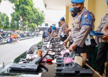 Tak Lulus Uji Psikologis, Senjata Anggota Polres Jombang Ditarik