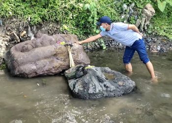 Benda Purbakala di Sungai Ngasem Ternyata Bukan Temuan Baru