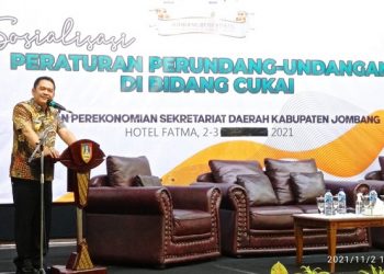 Wabup Jombang Ajak Tiga Pilar Aktif Lakukan Pengawasan Gempur Rokok Ilegal