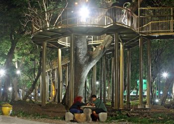 Hutan Kota Joyoboyo Kediri Yang Angker