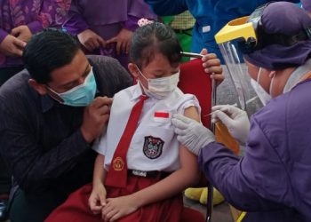 Kejar Sekolah Tatap Muka Penuh, Vaksinasi Anak Dimulai