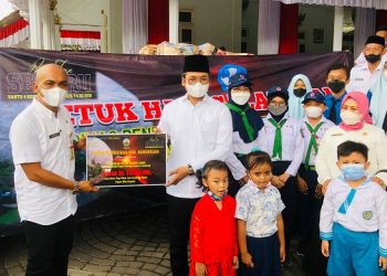 Luar Biasa, Pelajar Bangkalan Bantu Korban Semeru Setengah Milyar