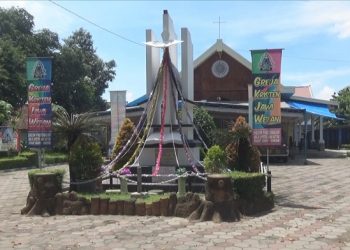 Kemeriahan Natal di Gereja Pembaptis Pertama Jombang