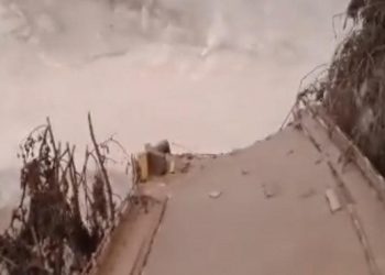 Jembatan Malang – Lumajang Putus Diterjang Awan Panas Semeru