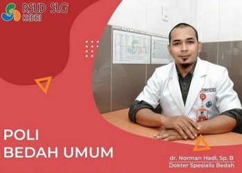 Dr. Norman Hadi Sp.B, dokter spesialis bedah RSUD SLG Kediri. Foto:IG